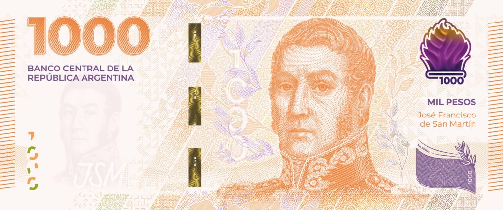 Peso argentino despenca diante possível dolarização proposta por Milei