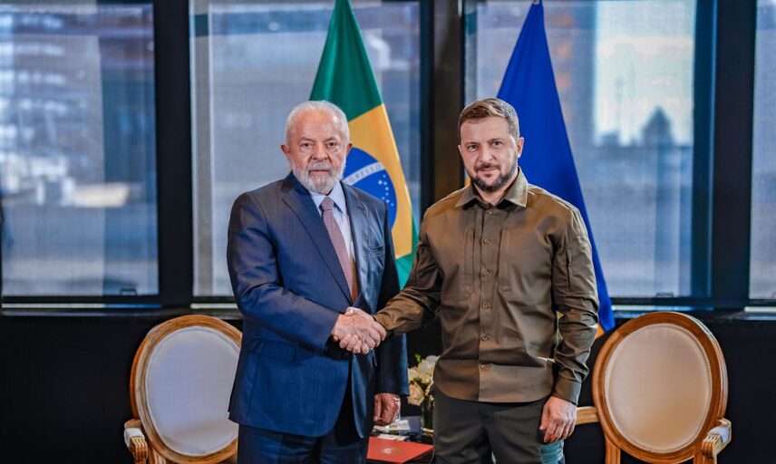 Lula encontra Zelensky sem nenhum gesto de solidariedade com vítimas ucranianas