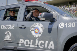 Polícia Militar de SP arrecada 25 toneladas de alimentos para vítimas gaúchas