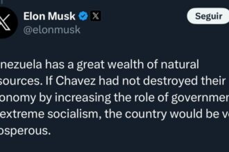 Elon Musk diz que políticas socialistas de Chávez destruíram a economia da Venezuela