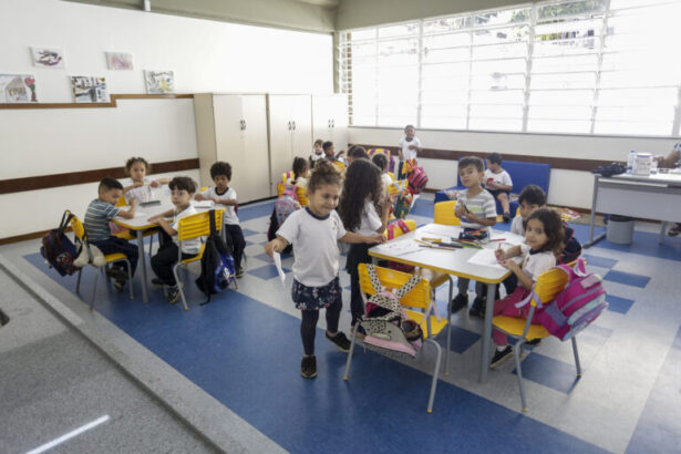10% das crianças de 4 e 5 anos estão fora da pré-escola em quase mil cidades
