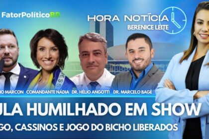 Hora Notícia: Lula humilhado em show / Briga no Congresso / Bingo, cassino e jogo do bicho liberados - 20/06/24