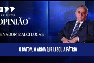 O batom, a arma que lesou a pátria