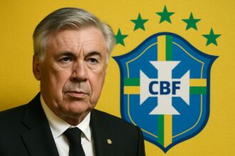 Carlo Ancelotti é o novo técnico da Seleção