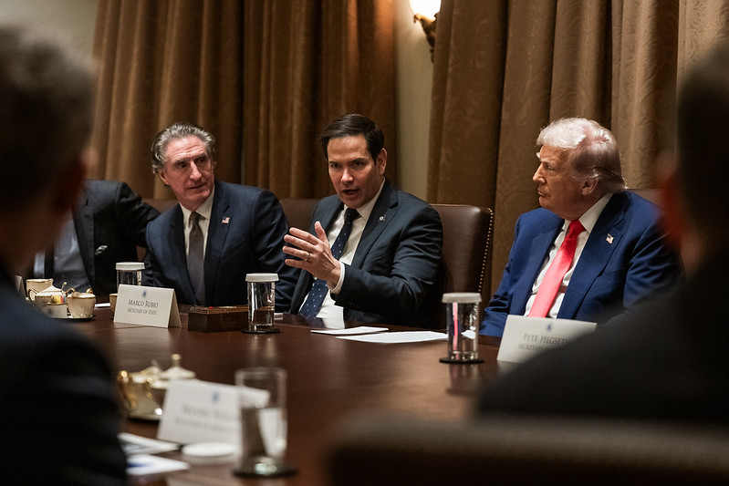 Marco Rubio defende mediação dos EUA para destravar acordo entre Rússia e Ucrânia