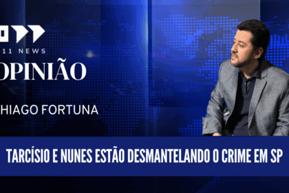 Tarcísio e Nunes estão desmantelando o crime em SP
