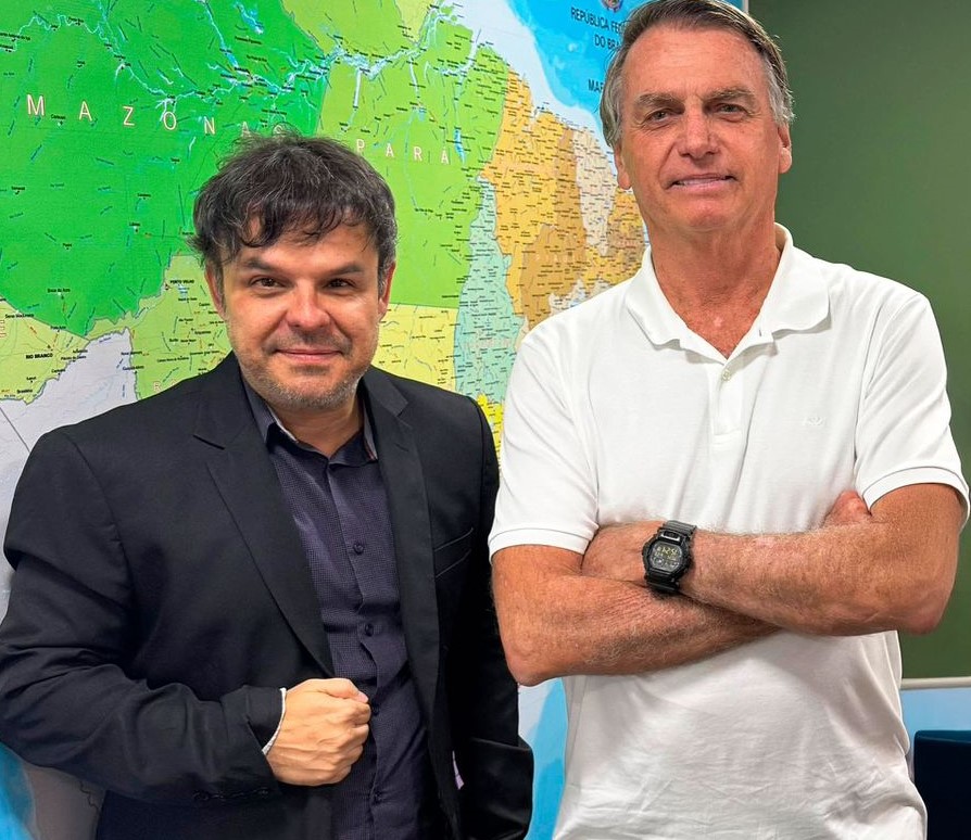 Adrilles Jorge encontra Bolsonaro, “o maior perseguido” para alinhar ato do dia 29 na Paulista