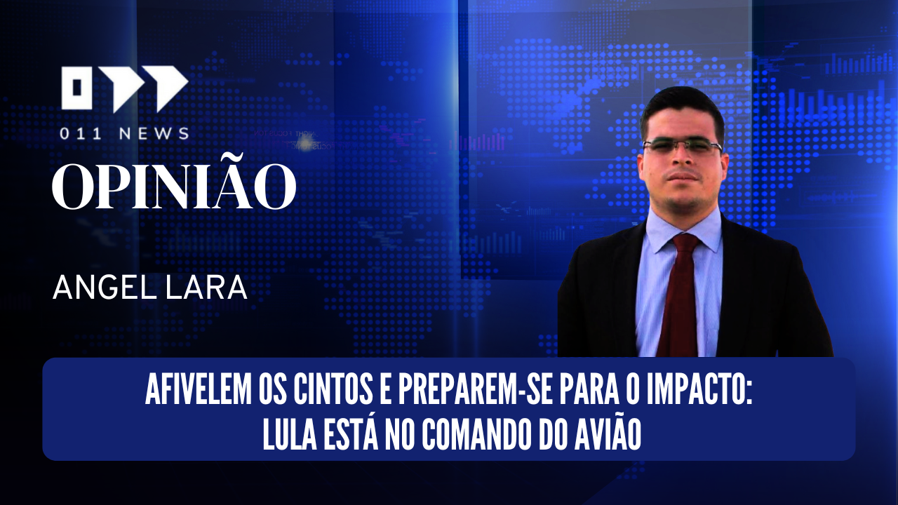 Afivelem os cintos e preparem-se para o impacto: Lula está no comando do avião