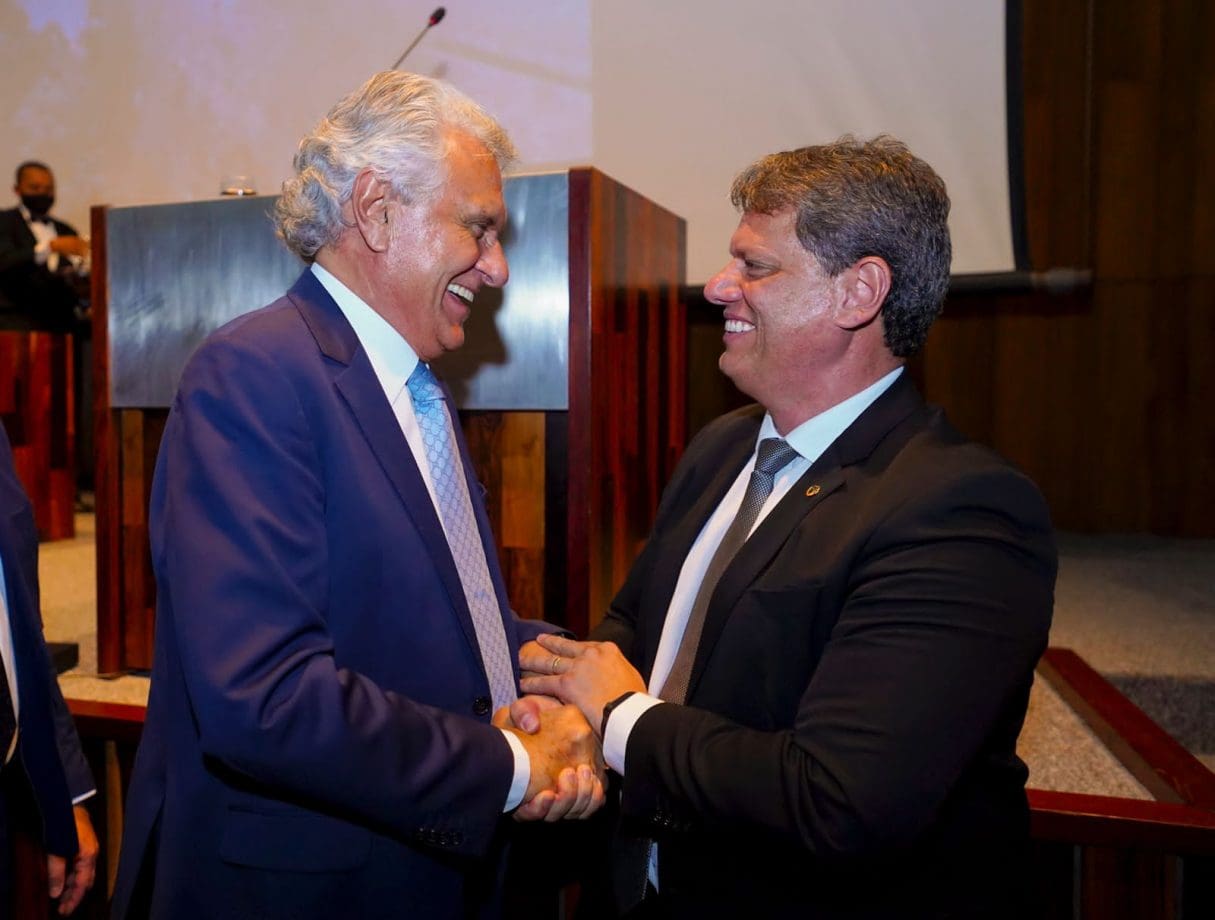 Caiado confirma pacto com Tarcísio e Zema por candidatura única em 2026