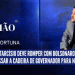 Tarcísio deve romper com Bolsonaro e passar a cadeira de governador para Nunes