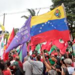 Sem a presença de venezuelanos, esquerdistas marcham em apoio a Maduro na Paulista
