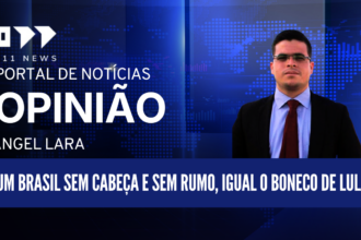 Um Brasil sem cabeça e sem rumo, igual o boneco de Lula