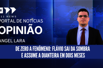 De zero a fenômeno: Flávio sai da sombra e assume a dianteira em dois meses