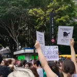 Manifestantes tomam Avenida Paulista por justiça contra assassinos do cão Orelha