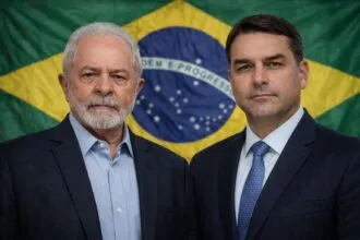 Flávio Bolsonaro empata com Lula no primeiro e segundo turno, diz Quaest