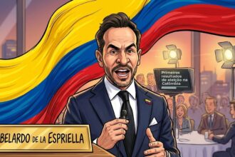 Abelardo de la Espriella, alinhado a Trump, vence primeiro turno na Colômbia