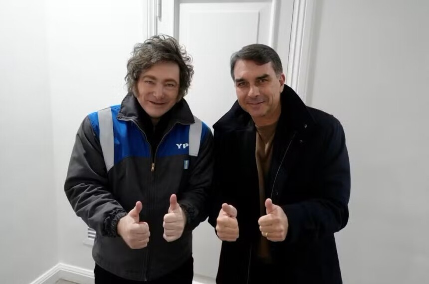 STF nega pedido para Javier Milei visitar ex-presidente Jair Bolsonaro