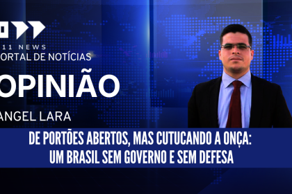 De portões abertos, mas cutucando a onça: Um Brasil sem governo e sem defesa