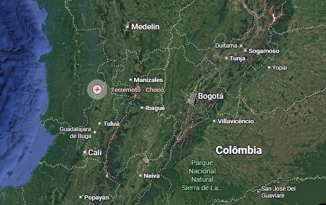 Terremoto deixa mais de 80 mortos na Colômbia